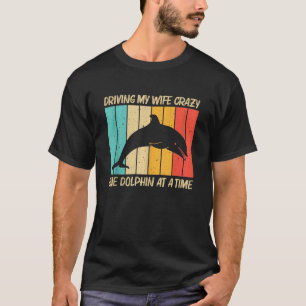 Camiseta Golfinho legal Para Pais Masculinos Golfinhos Belu