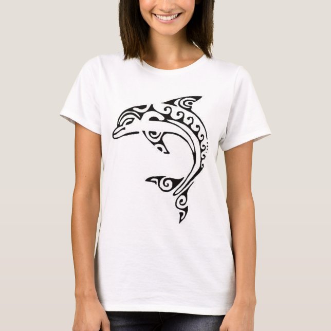 Camiseta Golfinho maori (Frente)