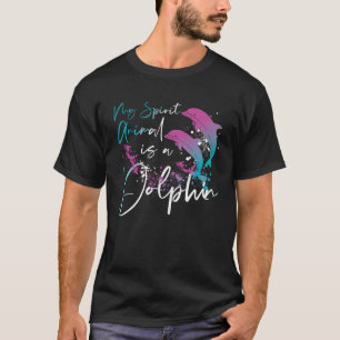 Camiseta Golfinho Meu Espírito Animal É Um Golfinho