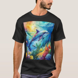 Camiseta Golfinho Pintado