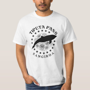 Camiseta Golfinho Scuba Merging Rangiroa Lagoa - Passagem d