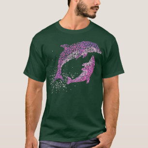 Camiseta Golfinhos De Gargalos Sopram Golfinhos Baleias de