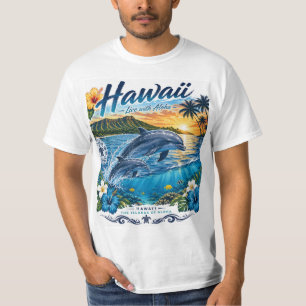 Camiseta Golfinhos do Havaí