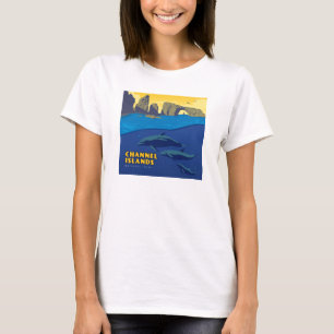 Camiseta Golfinhos do Parque Nacional das Ilhas do Canal