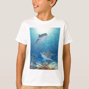 Camiseta golfinhos felizes