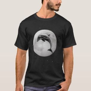 Camiseta Golfinhos, Lua Estrelas Oceânicas, Proteção Ambien