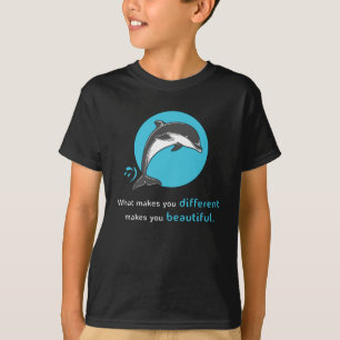 Camiseta Golfinhos No Oceano Antártico Peixe Engraçado Pr