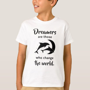 Camiseta Golfinhos Peixes do Mar dos Golfinhos Oceanos Anim