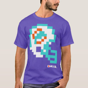 Camiseta Golfinhos Tecmo Bowl Helmet Tapeçaria