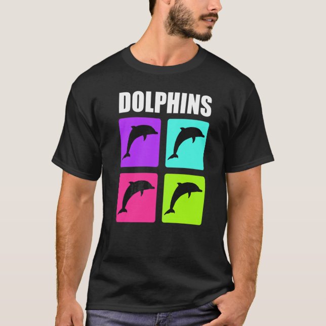Camiseta Golfinhos Vintage (Frente)