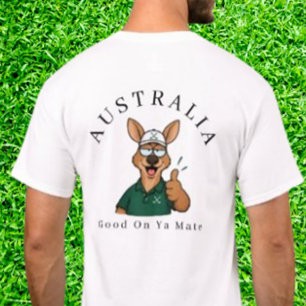 Camiseta Golfista Australiano Cangurus