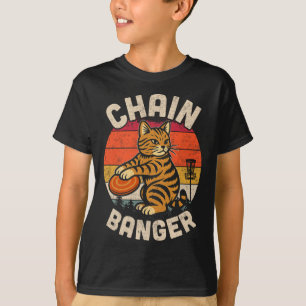 Camiseta Golfista de Disco Retro Vintage Gato Corrente Nger