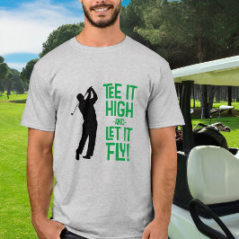 Camiseta Golfista Humor de Golfe Citação Divertida de Espor