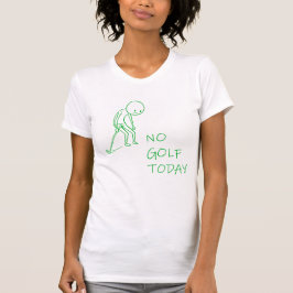 Camiseta Golfista Triste - Sem Golfe Hoje Humor Esportivo E