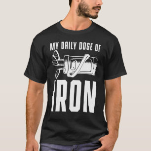 Camiseta Golfistas Golfe Avid Golfista Minha Dose Diária De