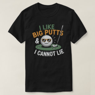 Camiseta Golfistas Maus - Gosto De Putts Grandes E Não Cons