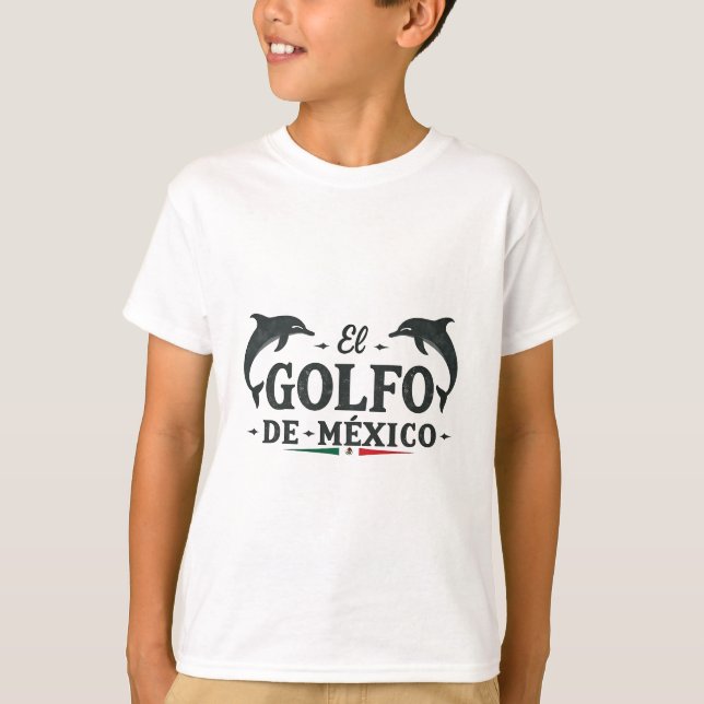 Camiseta Golfo Americano do México (Frente)
