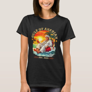 Camiseta Golfo De Árabe No Leste De 2025 Funny Trump Vintag