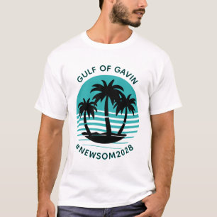 Camiseta Golfo de Gavin Engraçado Humor Político