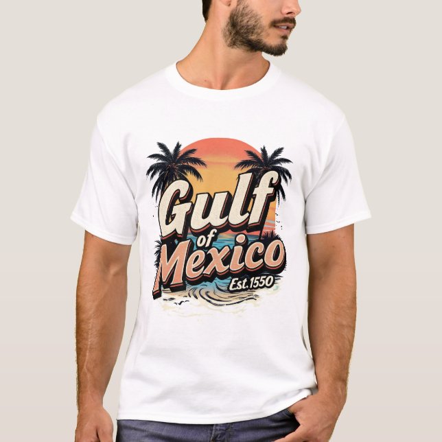 Camiseta Golfo do México (Frente)
