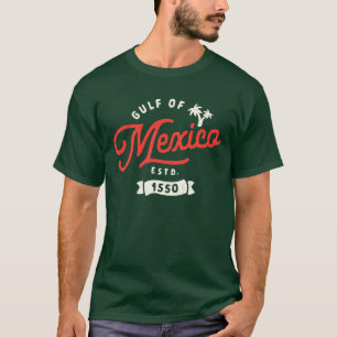Camiseta Golfo do México 1550 Patrimônio Mexicano