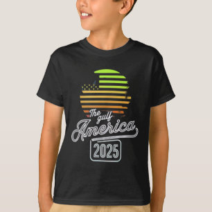 Camiseta Golfo Do México Bandeira Americana Golfo Dos Eua A