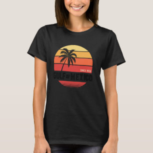 Camiseta Golfo do México Desde 1550 Retro Praia Vintage Gol