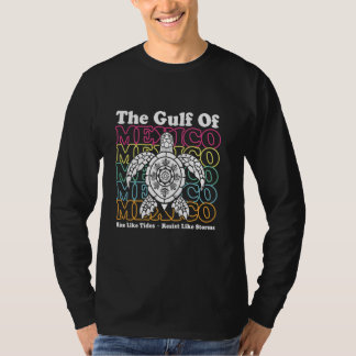 Camiseta Golfo do México no leste. 1550 Voltagem Retroativa