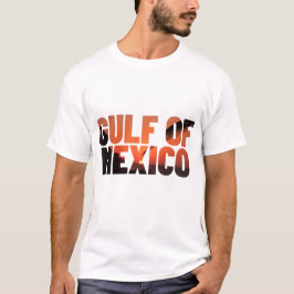 CAMISETA GOLFO DO MÉXICO, PRAIA T-SHIRT