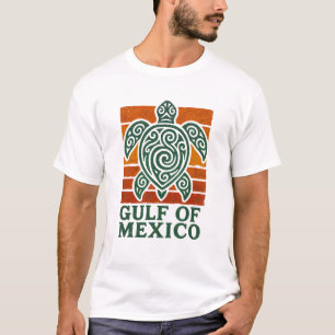 Camiseta Golfo do México Tartaruga marinha