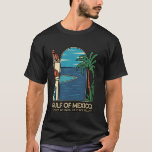 Camiseta Golfo Do México - Viagem Torista Da Bacia Oceânica