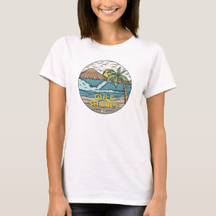 Camiseta Golfo do Sul Alabama Vintage