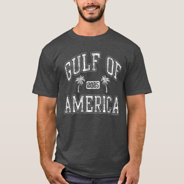 Camiseta Golfo dos EUA América 2025 Vintage (Frente)