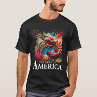 Camiseta Golfo dos EUA - América do Golfo do México Nunca p