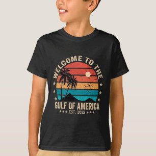 Camiseta Golfo Dos Eua América Do Leste De 2025 Retro Vinta