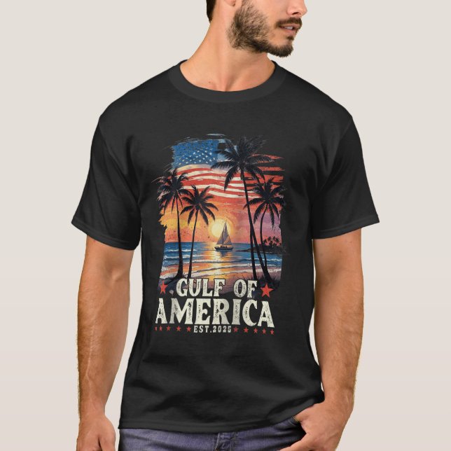 Camiseta Golfo Dos Eua América Est 2025 (Frente)