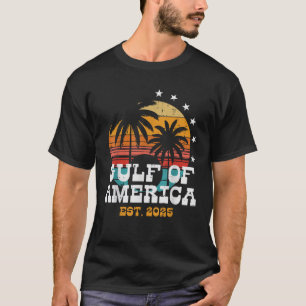 Camiseta Golfo Dos EUA América Leste 2025 Homens Retro Suns