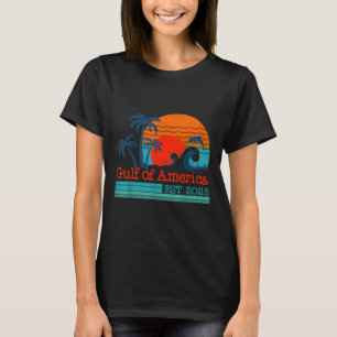 Camiseta Golfo Dos Eua América Leste 2025 Retro Vintage Bea