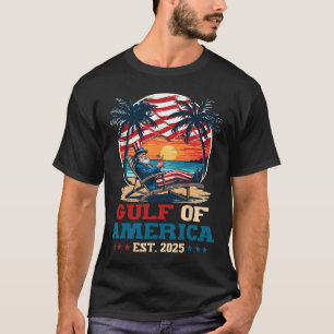 Camiseta Golfo Dos Eua América México Golfo Pérsico 2025