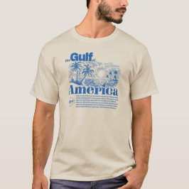 Camiseta Golfo Patriótico Moderno da América