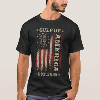 Camiseta Golfo Retro Da América No Leste De 2025 Bandeira A
