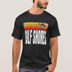 Camiseta Golfo Shores, Alabama, Retro City Hometown Vintage