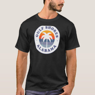 Camiseta Golfo Shores Beach Alabama Al Golfo Costa Souvenir