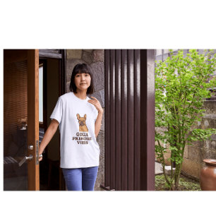 Camiseta Golia Frenchie Vibes – Minim de Bulldog Francês Mo