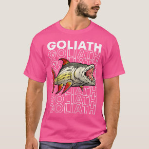 Camiseta Golias Peixe-Tigre Anos 80 Monstro