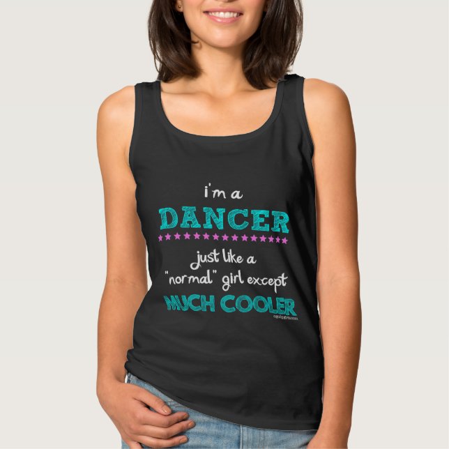 Camiseta Golly meninas - eu sou um dançarino (Frente)