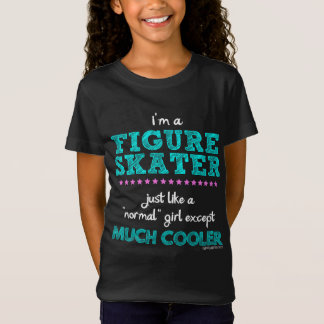 Camiseta Golly meninas - eu sou uma figura patinador