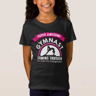 Camiseta Golly meninas: Gymnast impressionante super que