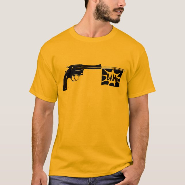 Camiseta golpe da arma (Frente)