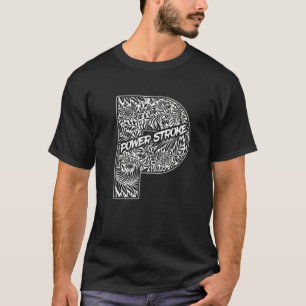 Camiseta Golpe de Potência Turbo Diesel Carvão em Excesso P